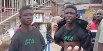 Former Beasts of No Nation actor Strika arrested in Accra for alleged theft and looking distressed while carrying stolen metal scraps