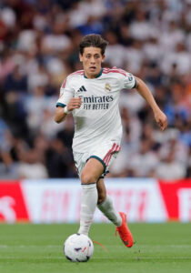 Arda Güler Real Madrid midfielder in action