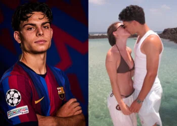 Xavi Espart, Barcelona footballer, pictured during his rise from La Masia to the first team