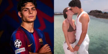 Xavi Espart, Barcelona footballer, pictured during his rise from La Masia to the first team