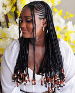 Fulani Braids photo source: Pinterest