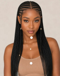 Fulani Braids photo source LuvMeHair