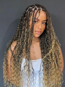 Boho braids photo credit: Afrochic via Pinterest